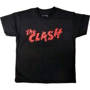 The Clash Childrens/Kids Logo T-Shirt / Black